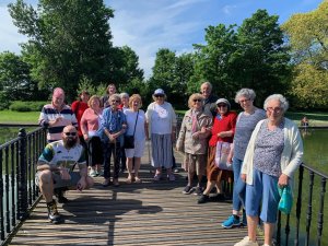 Askern Lake/Library Walk and Social Meet (Club Doncaster Foundation Rovers Connects programme)