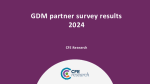 Partner Survey Results 2024