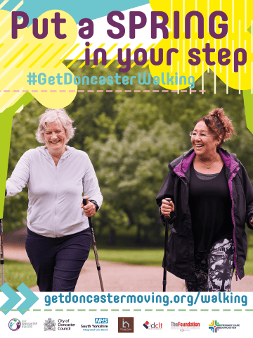 Put a spring in your step and #GetDoncasterWalking!