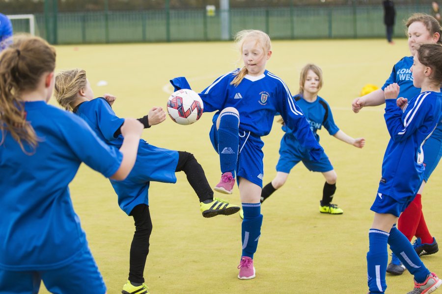 GAME ON GIRLS TO TACKLE STATISTICS SHOWING JUST 41% OF FEMALES PLAY FOOTBALL